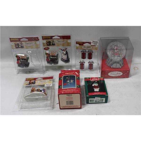 LOT NEW CHRISTMAS ORNAMENTS