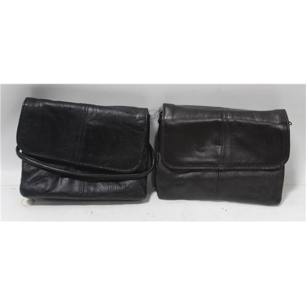 2 VINTAGE RINALDI LEATHER PURSES