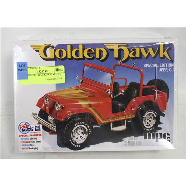 MPC GOLDEN HAWK NEW MODEL KIT