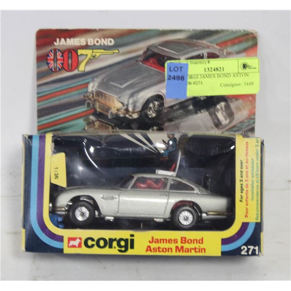1977 CORGI JAMES BOND ASTON MARTIN #271
