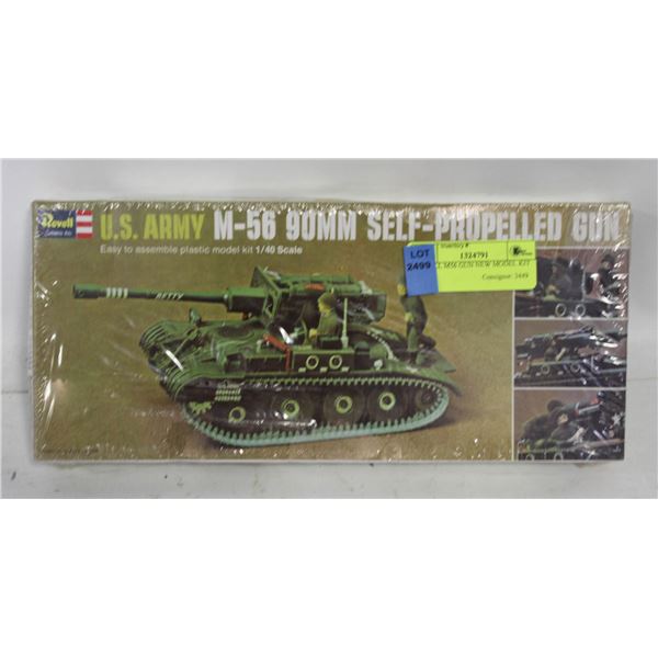 REVELL M56 GUN NEW MODEL KIT
