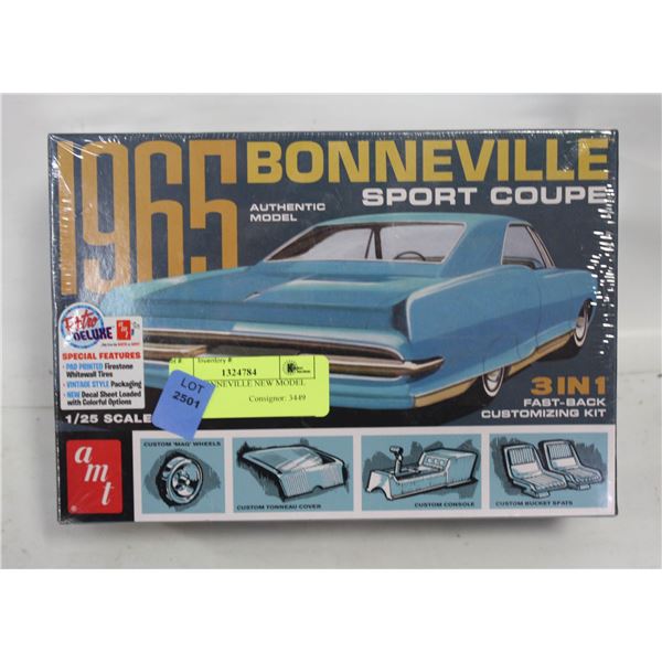 AMT 65 BONNEVILLE NEW MODEL KIT