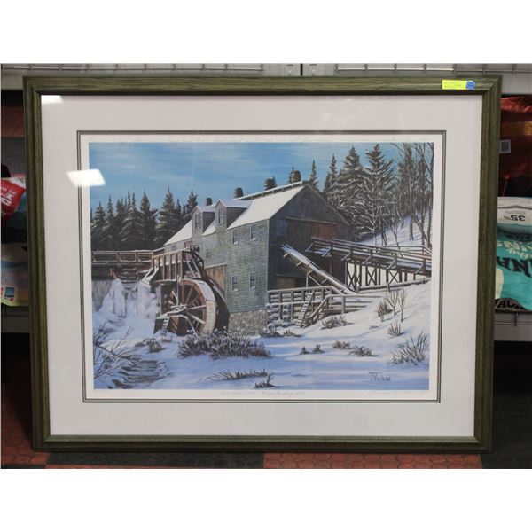 FRAMED PRINT THOMAS K. VICKERS KINGS LANDING