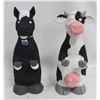 Image 1 : VINTAGE CERAMIC STANDING COW & HORSE
