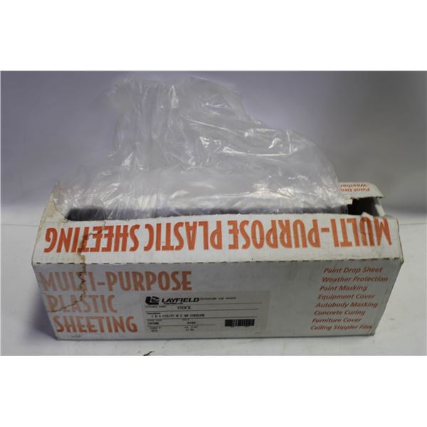 BOX OF A ROLL OF MULTI-PURPOSE PLASTIC