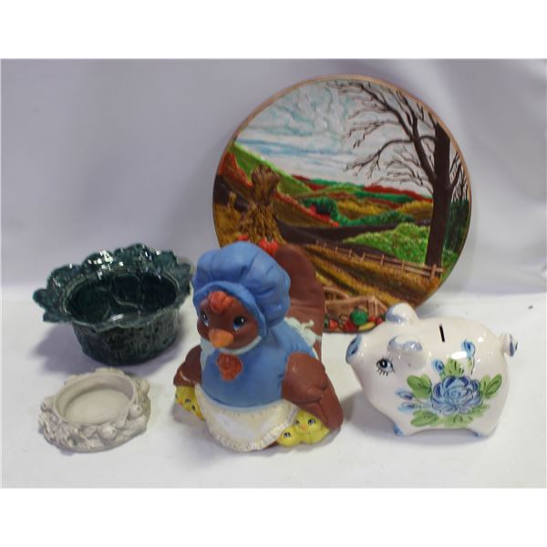 LOT OF ESTATE DÉCOR