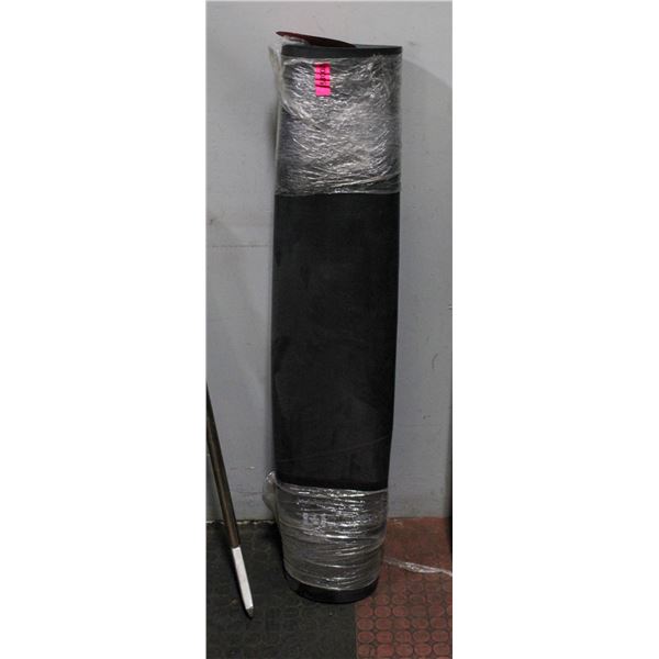 STYLEPOINT CHARCOAL MAT W VINYL BACK 89 3/4" X 44"