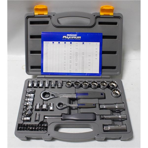 MAXIMUM 50PC UNIVERSAL SOCKET SET