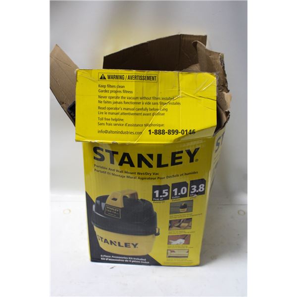 STANLEY 3.8L WET/DRY VAC