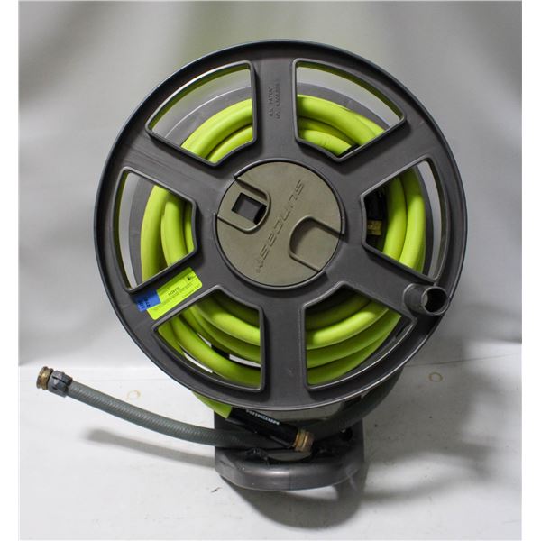 50FT GARDEN HOSE AND REEL