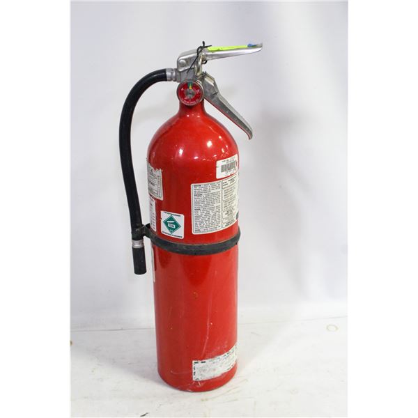 FULLY CHARGED 10 LB FIRE EXTINGUISHER