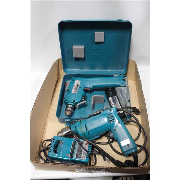 MAKITA 10MM CORDLESS HD DRILL W/METAL CASE