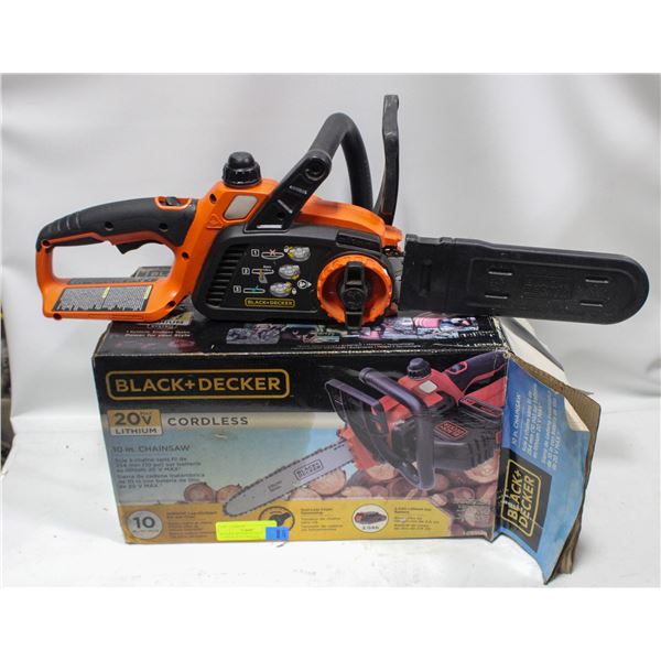BLACK & DECKER 20V MAX LITHIUM 10 IN CORDLESS