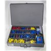 Image 1 : METAL CASE STUFFED FULL OF ELECTRICAL CONNECTORS