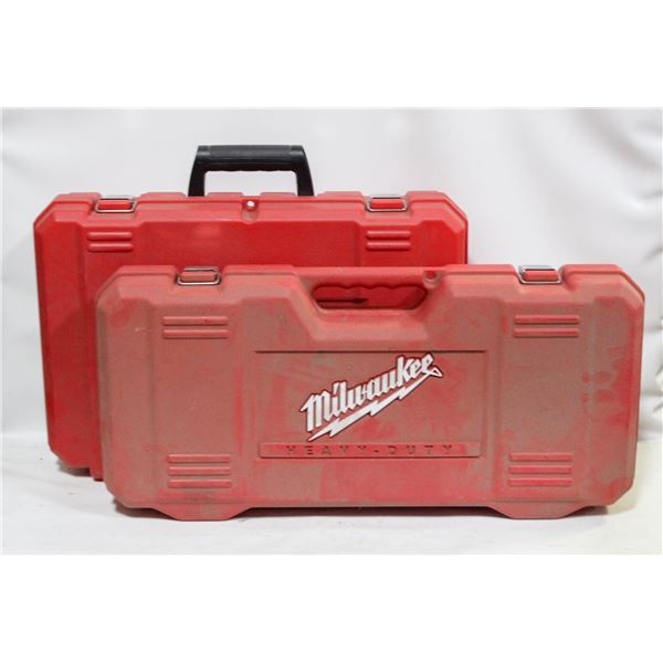 2 MILWAUKEE TOOL CASES