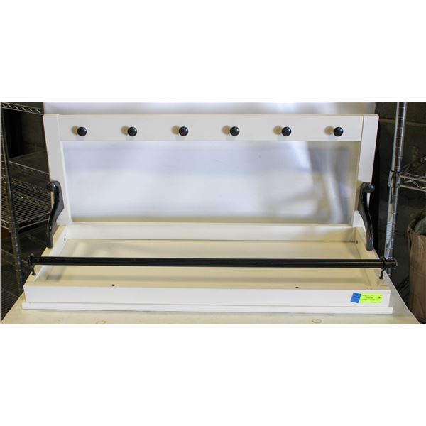 IKEA COAT RACK SHELF