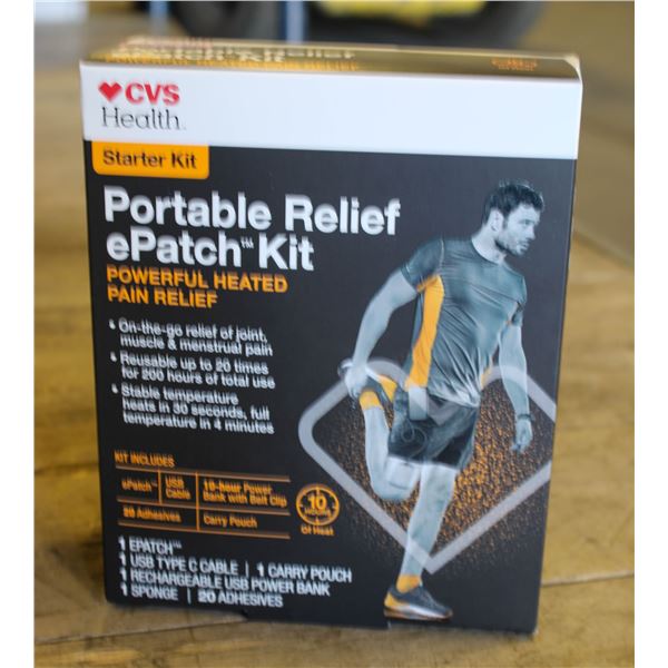 CVS HEALTH STARTER KIT PORTABLE RELIEF EPATCH KIT