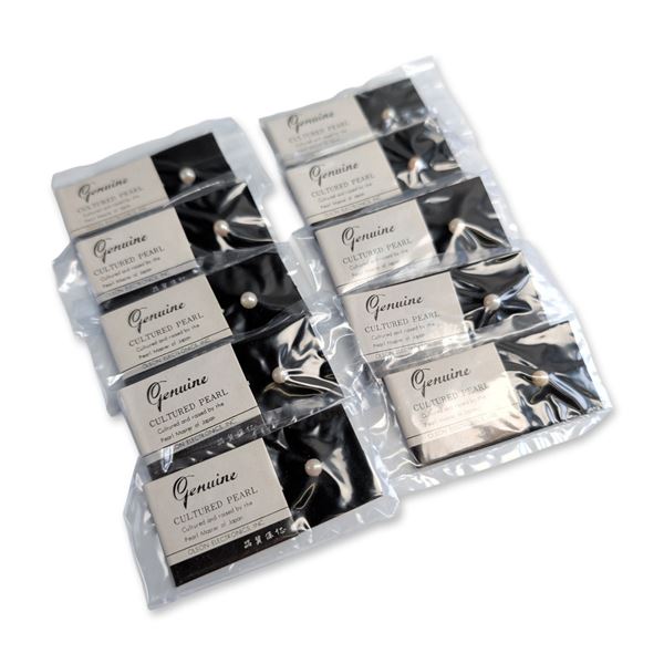 10pc Genuine Japanese Cultured Pearls Collection