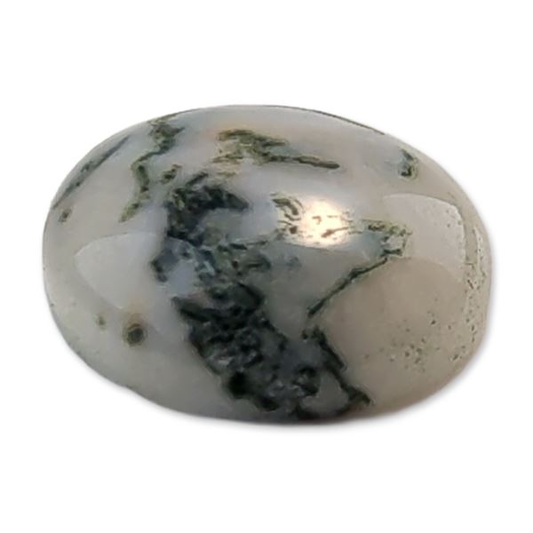 Moss Agate Oval Cabochon