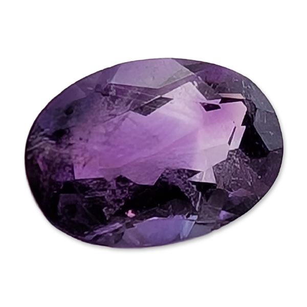 Oval Cut Amethyst Loose Gemstone