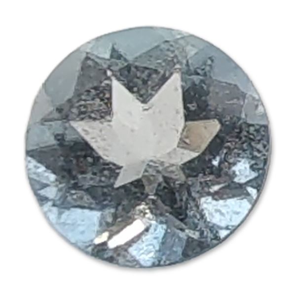 Round Brilliant Cut Aquamarine Gemstone