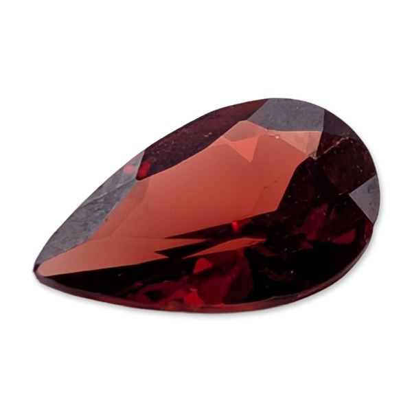 Pear Cut Red Garnet Loose Gemstone