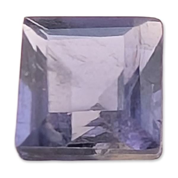Loose Rectangular Step-Cut Iolite Gemstone