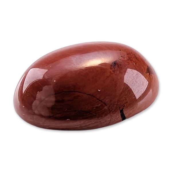 Oval Red Jasper Cabochon Gemstone