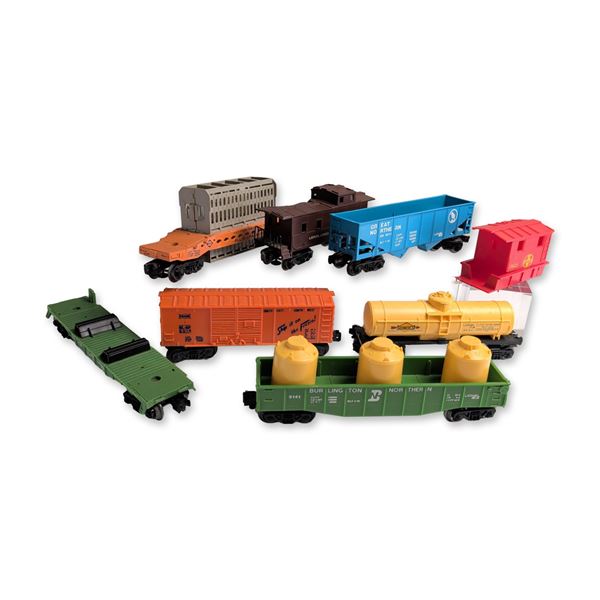 12pc Lionel O-Gauge Model Train Rolling Collection
