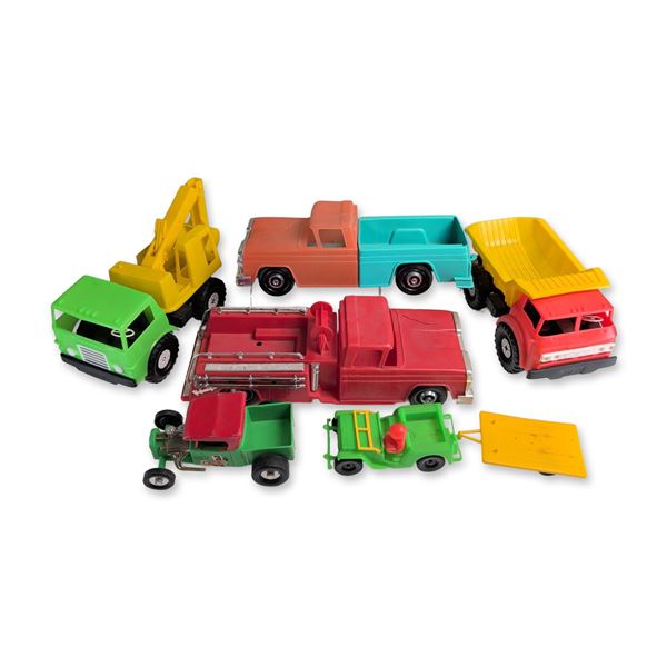 7pc Gay Toys Inc. and Irwin Toy Vehicles