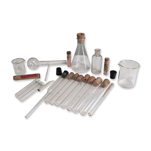 20pc Vintage Scientific Laboratory Glassware