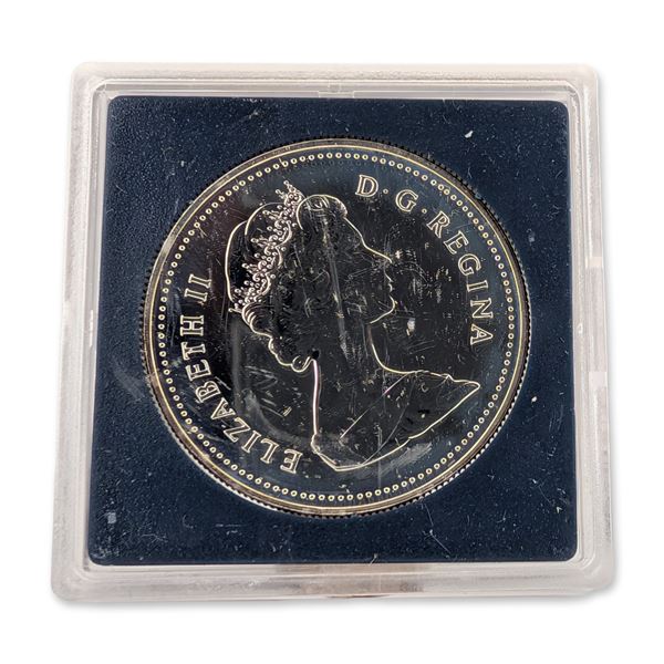 1984 Canada Silver One Dollar Toronto Coin