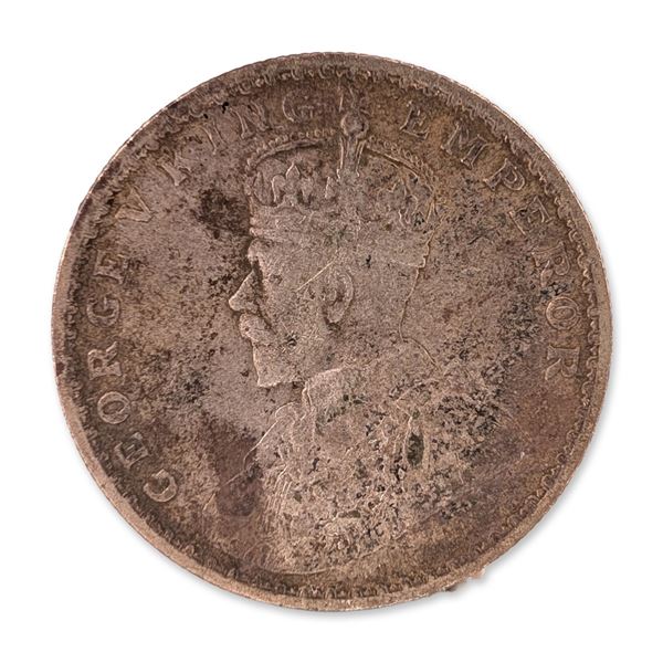 1919 British India Silver Rupee Coin