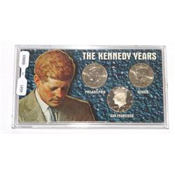 The Kennedy Years- Half Dollars