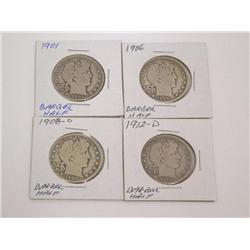 Barber Half Dollars Times The Money