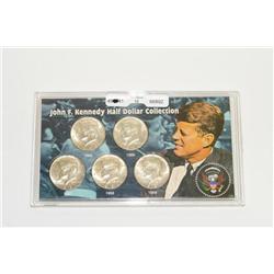 John F. Kennedy Half Dollar Collection 1965 - 1969