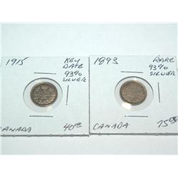 Rare Canadian 5 Cent Coins Times The Money