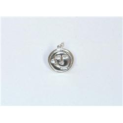 Sterling Silver Sun & Moon Charm