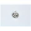 Image 1 : Sterling Silver Sun & Moon Charm