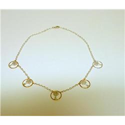 Sterling Silver Palm Tree Necklace