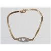Image 1 : Diamonds Two Tone Hand made Ladies Bracelet