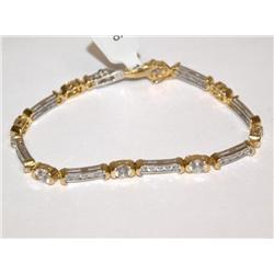 18k over sterling - SETA Italy Bracelet