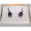2.0 CTW Natural Bombay Amethyst Gemstone Earrings