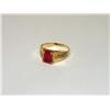 Image 2 : AAA Chatham Ruby Diamond Cut Ring