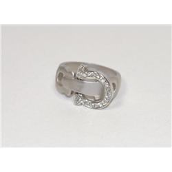 Sterling Silver Horseshoe ring