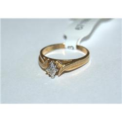 Diamonds Illusion Set Engagement Ladies Ring