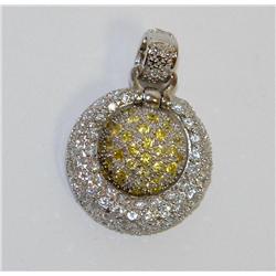 Sterling Silver CZ Pendant