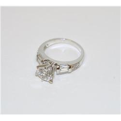 Sterling Silver Solitaire Ring