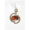 Image 1 : Sterling Silver Pendant  With Peruvian Stones