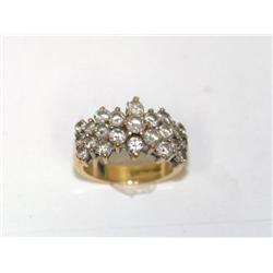 1.50Ctw Diamonds Cocktail Ladies Ring